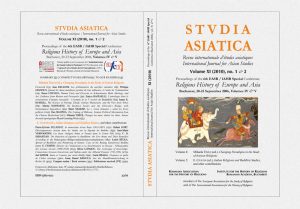 Stvdia Asiatica XI (2010)